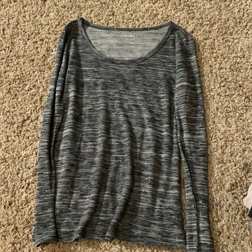 Grey and black long sleeve